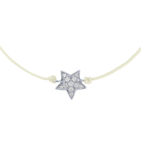 Diamond bracelet Star Message