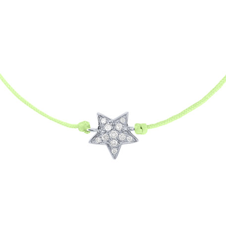 Diamond bracelet Star Message