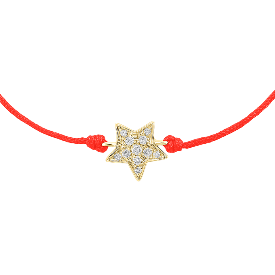 Diamond bracelet Star Message