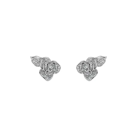 Diamond earrings Flower Impulse