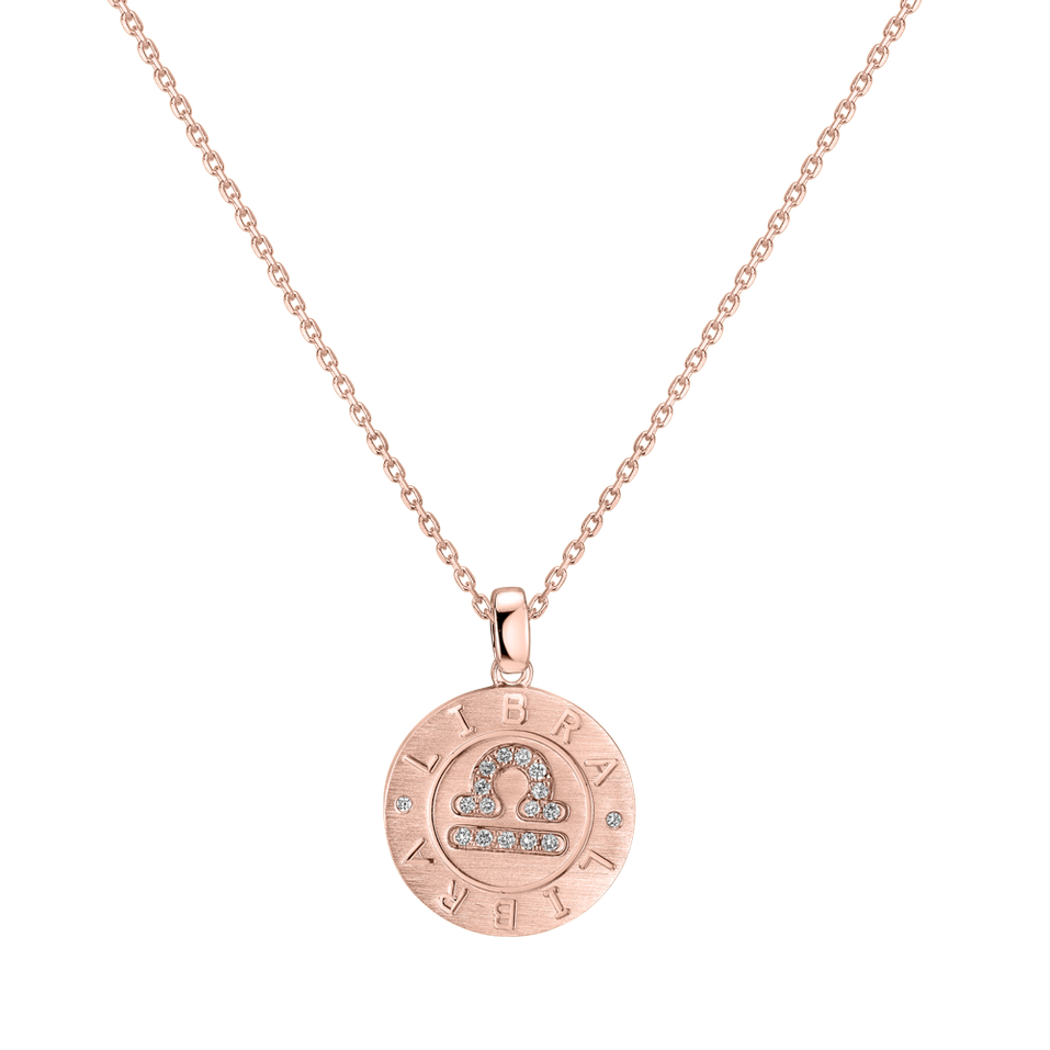 Diamond pendant Magic Libra