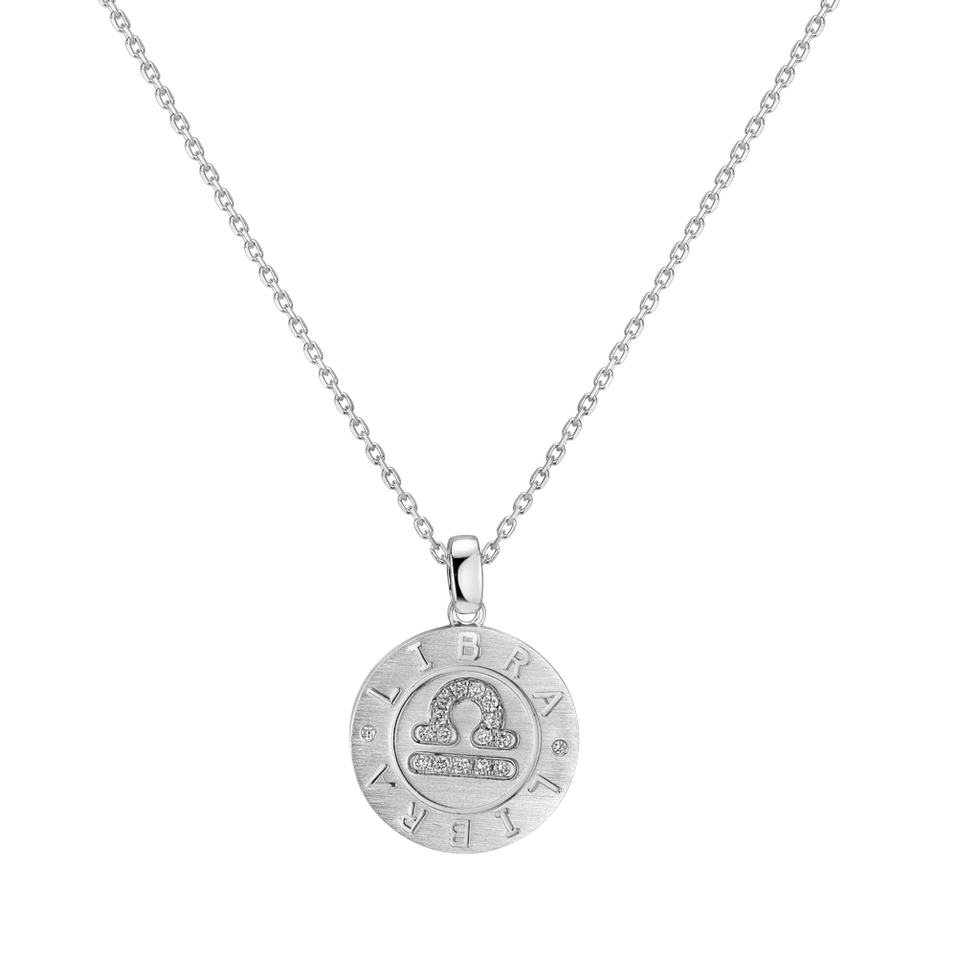 Diamond pendant Magic Libra