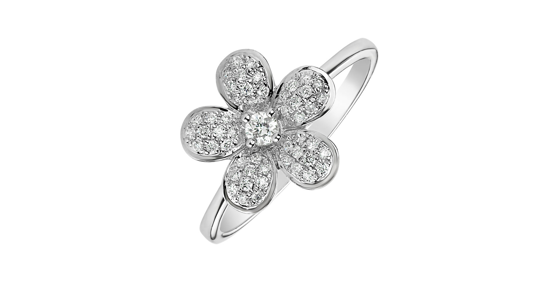 Diamond ring Morning Flower