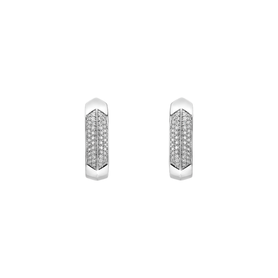 Diamond earrings Space Lady