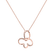 Diamond pendant Butterfly Twist2