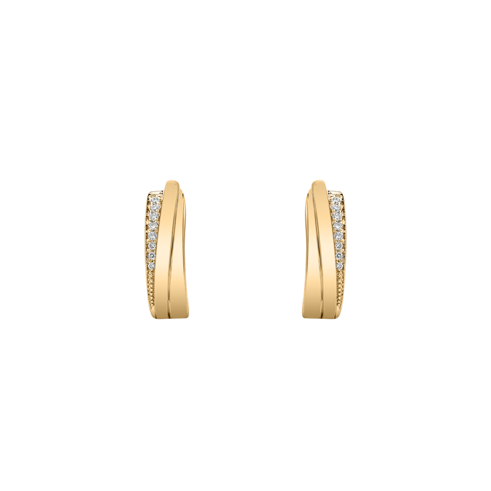 Diamond earrings Dazzling Galaxy