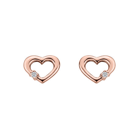 Diamond earrings Simply Love