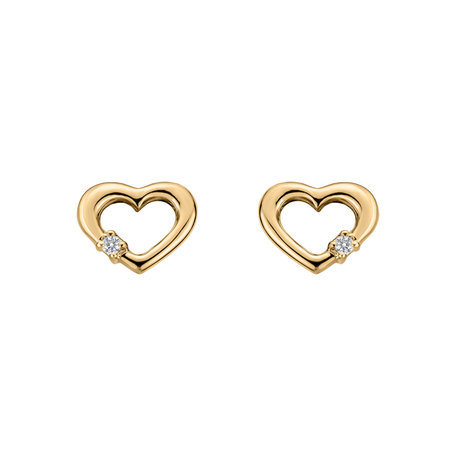 Diamond earrings Simply Love