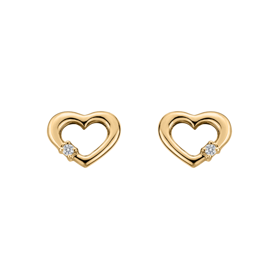 Diamond earrings Simply Love