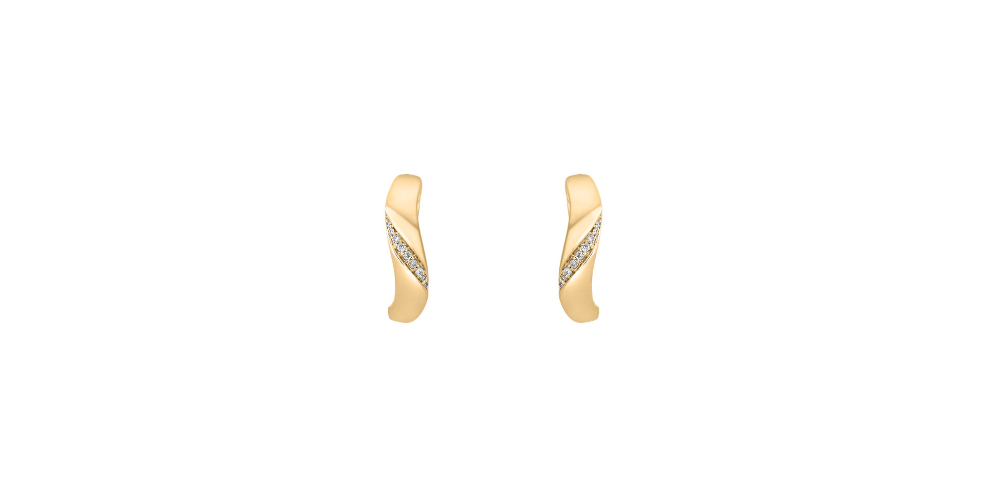 Diamond earrings Moon Ray