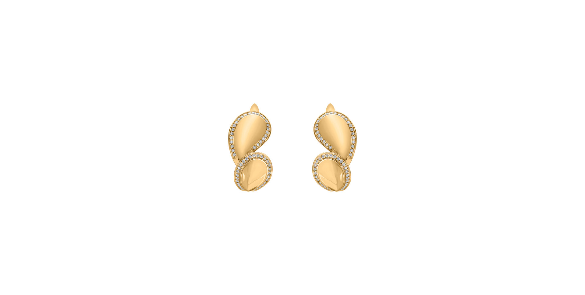 Diamond earrings Fancy Drops