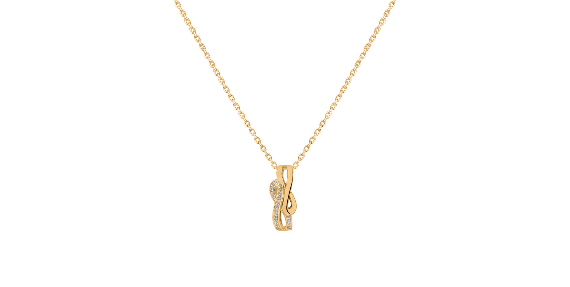 Diamond pendant Shiny Loop