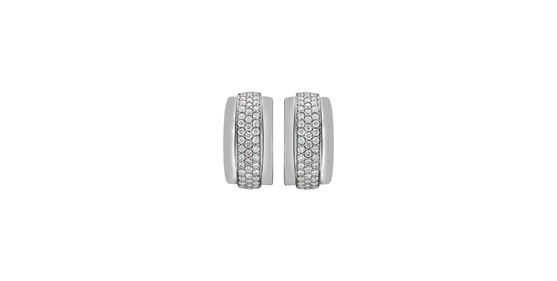 Diamond earrings Snowfire