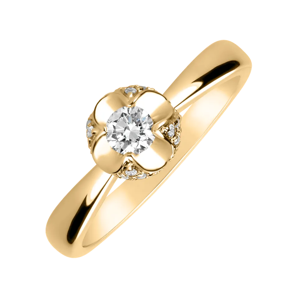 Diamond ring Sun Tear