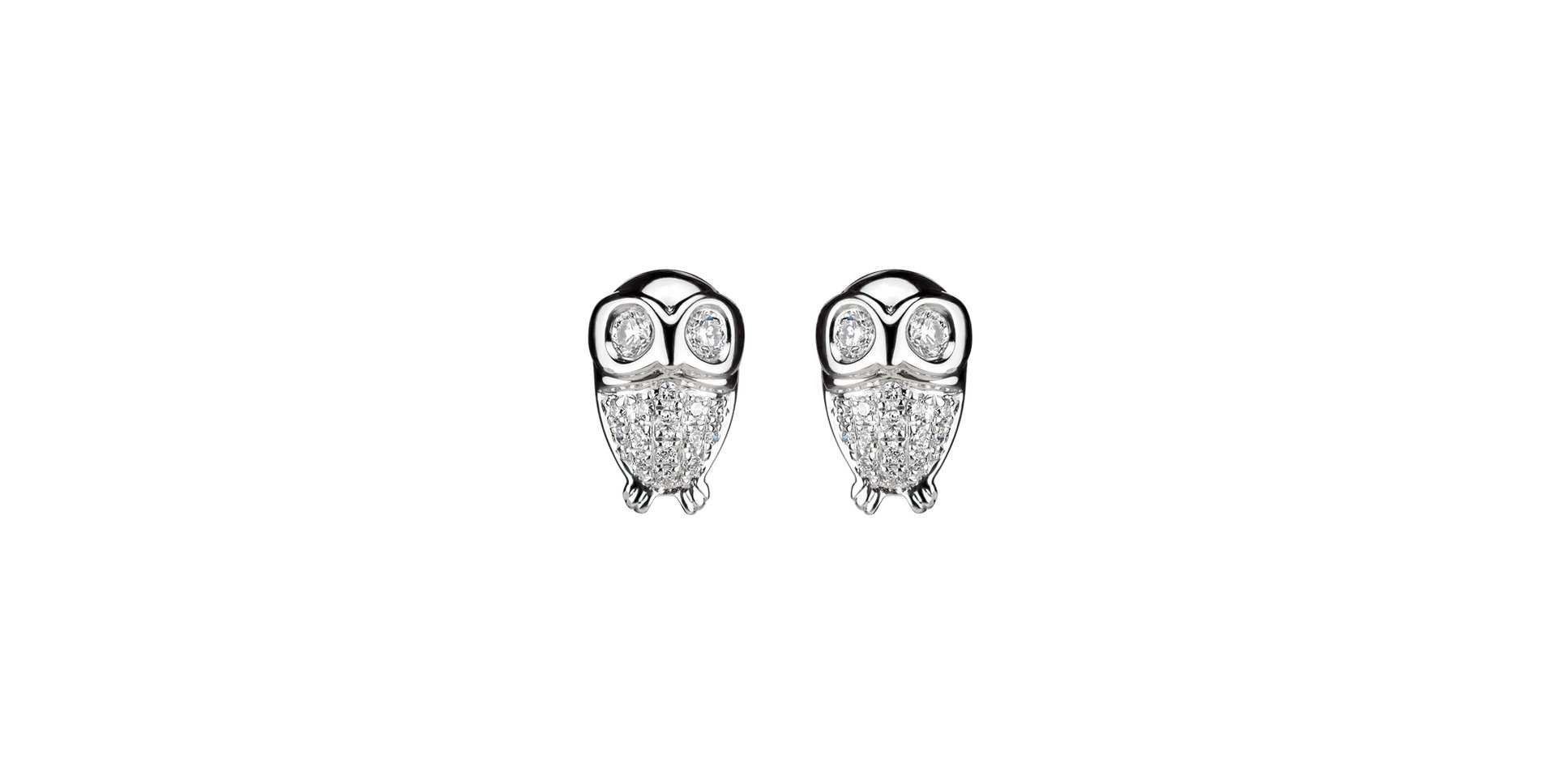 Diamond earrings Bright Owl