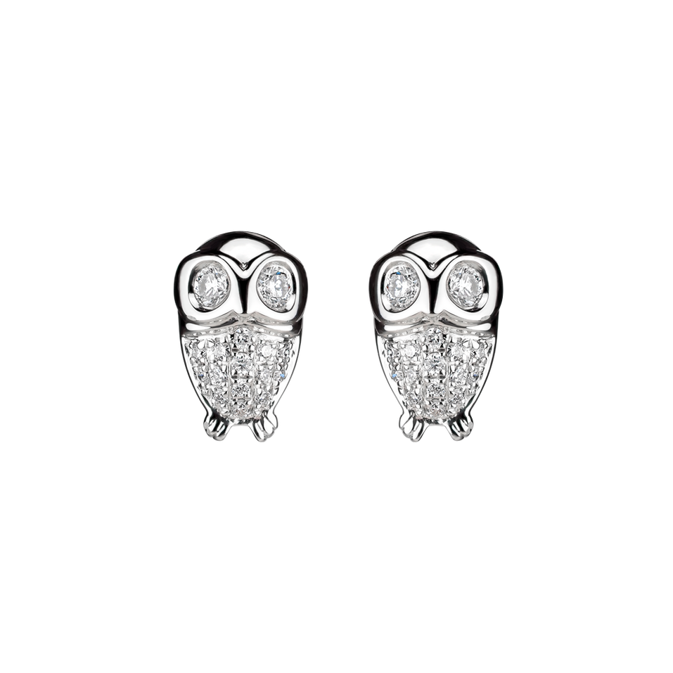 Diamond earrings Bright Owl