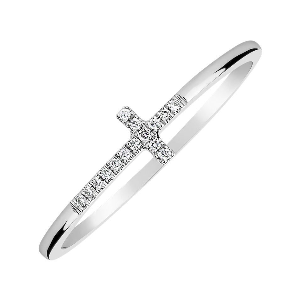 Diamond ring Cross