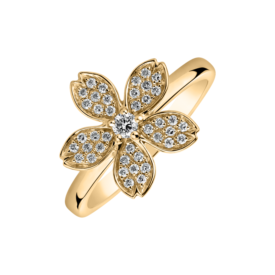 Diamond ring Dazzling Bloom