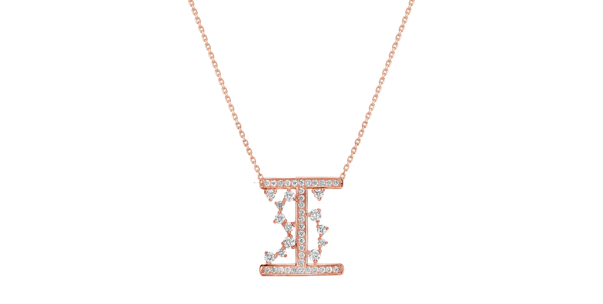 Diamond necklace Iris Signature