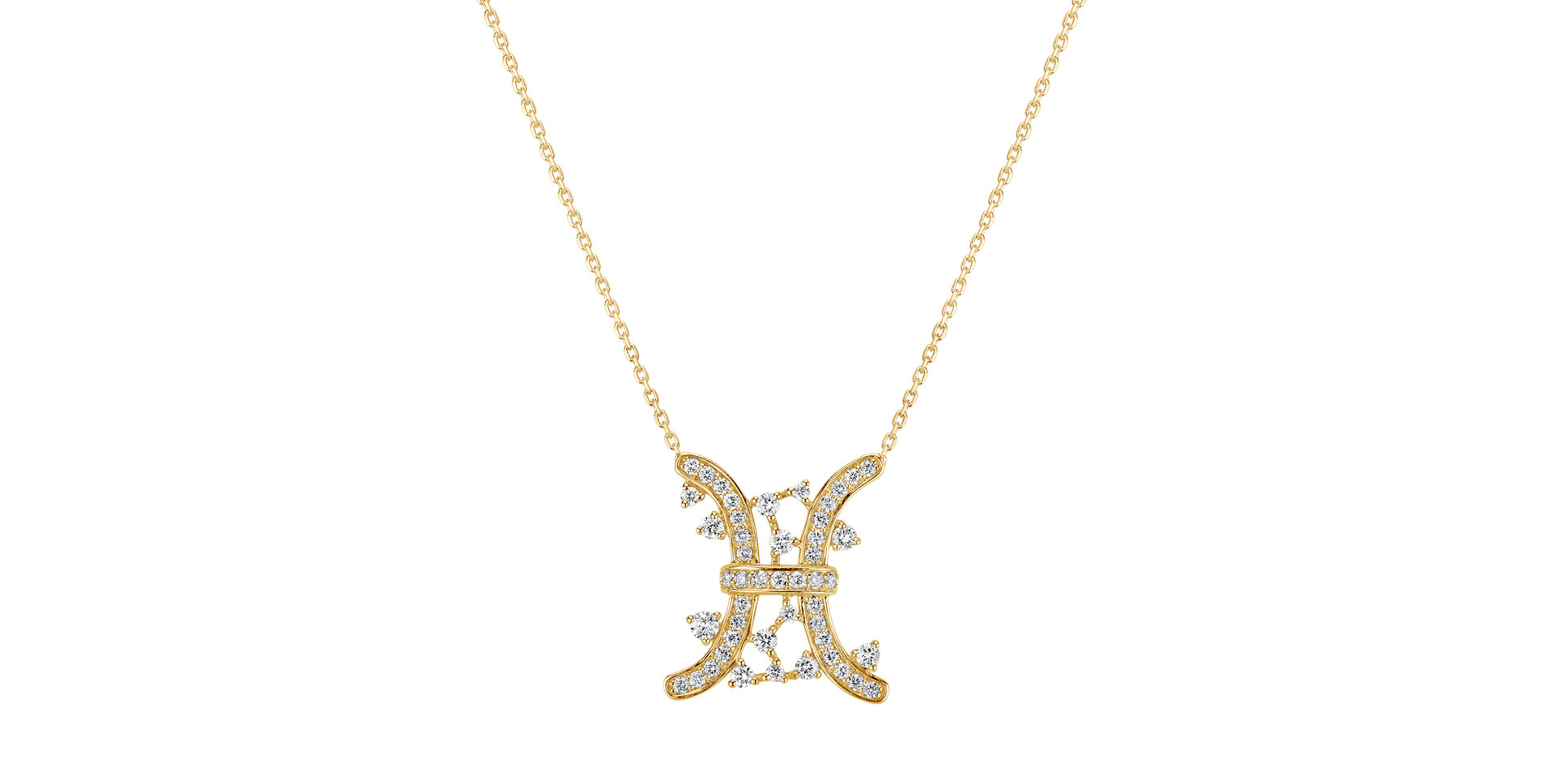 Diamond necklace Goddess Helena