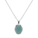Diamond pendant with Chalcedony Bubble Blossom2