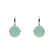 Diamond earrings with Chalcedony Fairytale Drop2