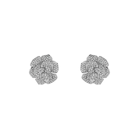 Diamond earrings Precious Petal