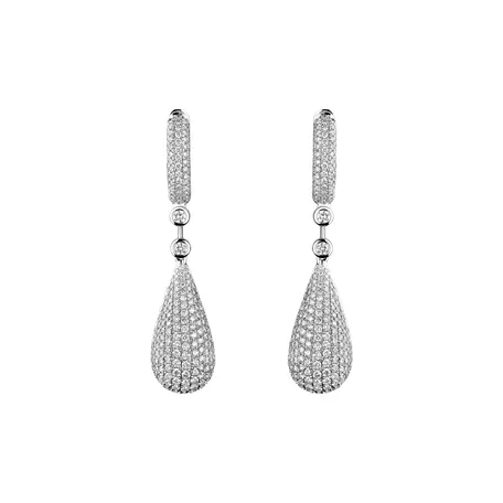 Diamond earrings Festive Drops