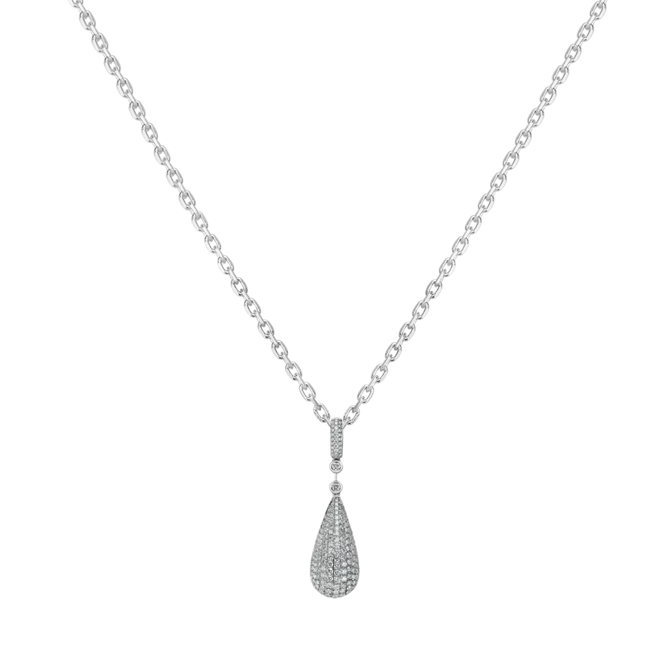 Diamond pendant Sparkling Tear