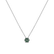 Diamond necklace with Emerald Emerald Lady1