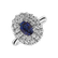 Diamond ring with Sapphire Sindragosa2