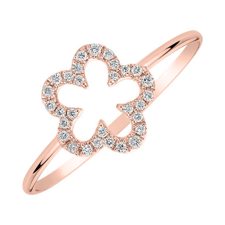 Diamond ring Glamour Flower