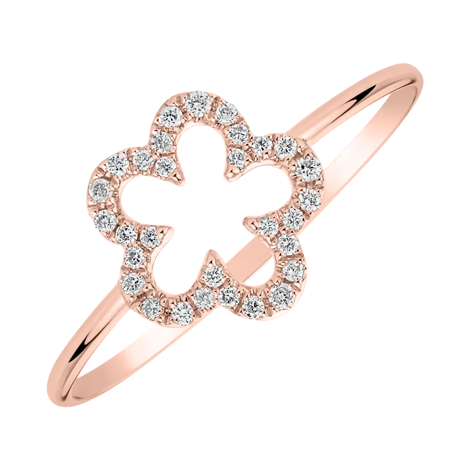 Diamond ring Glamour Flower