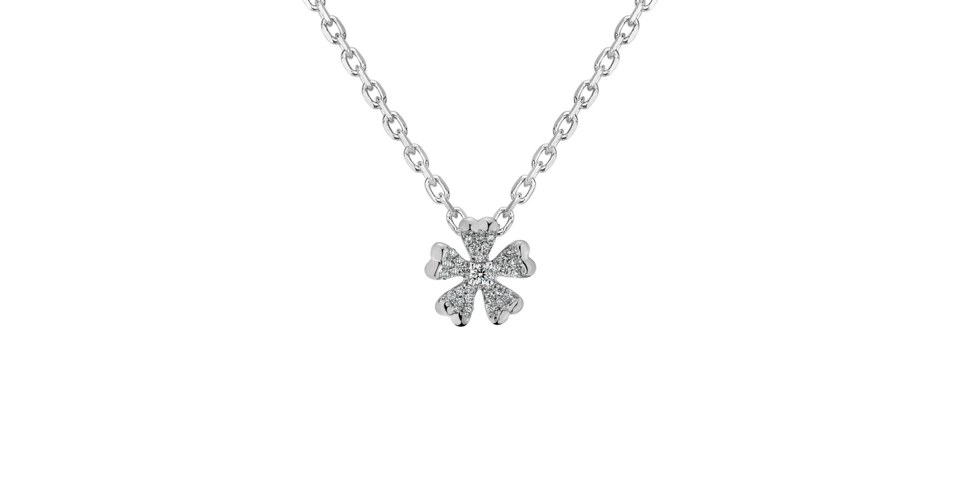 Diamond pendant Flower Spirit