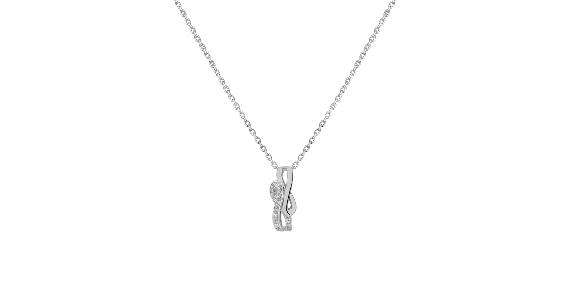 Diamond pendant Shiny Loop