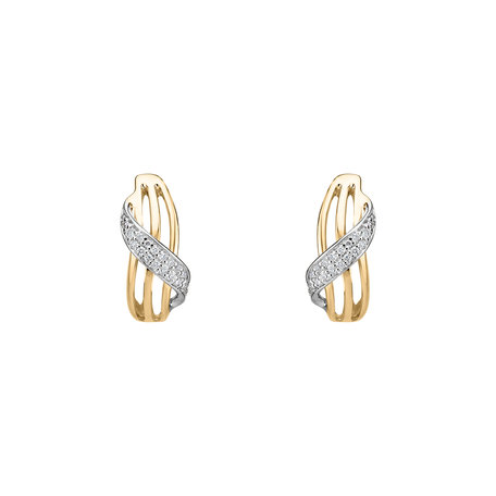 Diamond earrings Star Essence