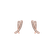 Diamond earrings Crossed Fantasy2