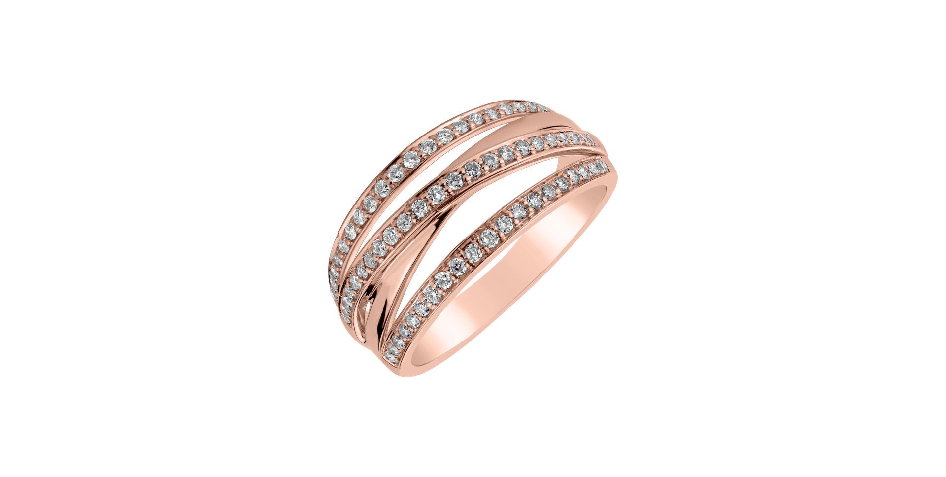 Diamond ring Sparkle Swirl