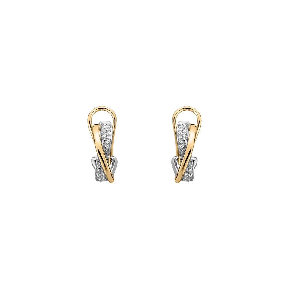 Diamond earrings Essential Ray