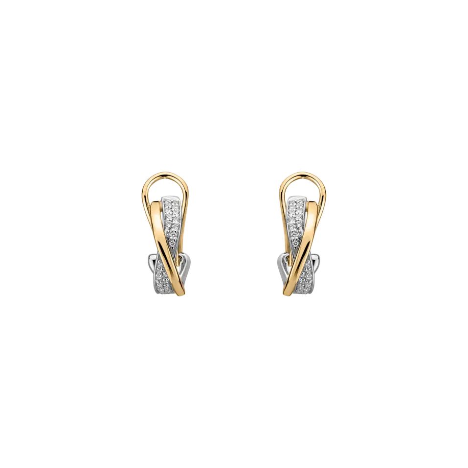Diamond earrings Essential Ray