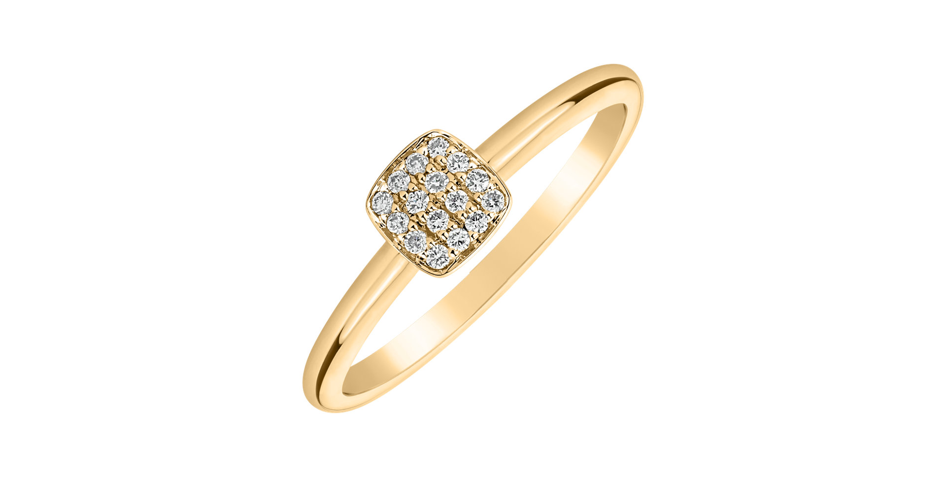 Diamond ring Infinitely Minimalist