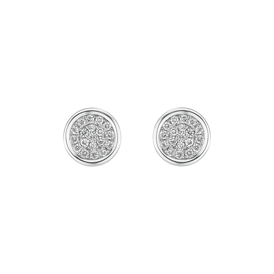 Diamond earrings Endless Circle