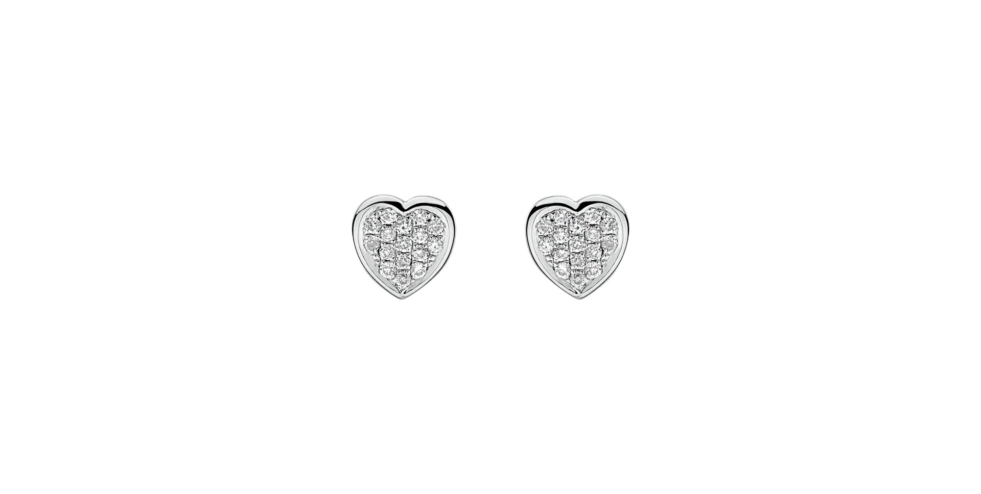 Diamond earrings Endless Love
