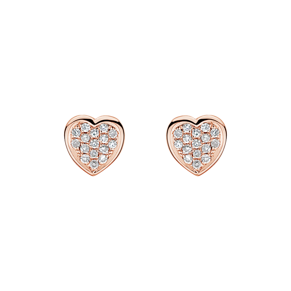 Diamond earrings Endless Love