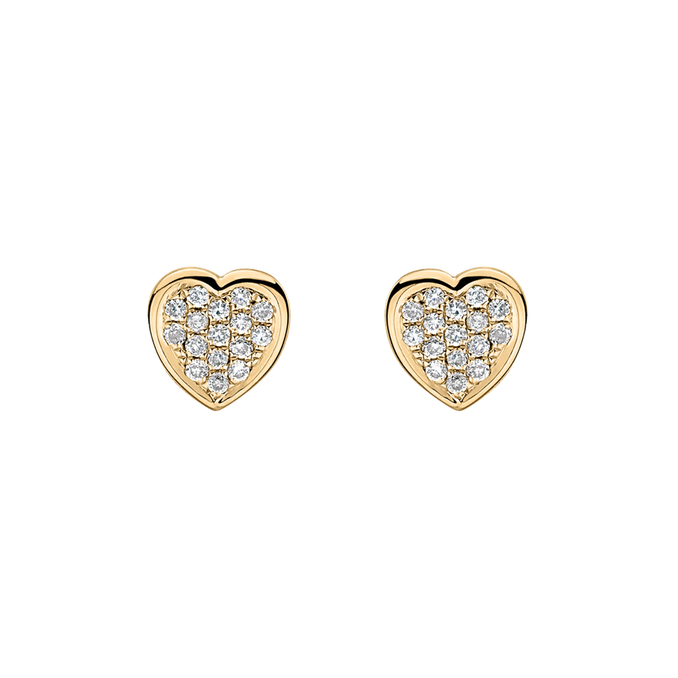 Diamond earrings Endless Love