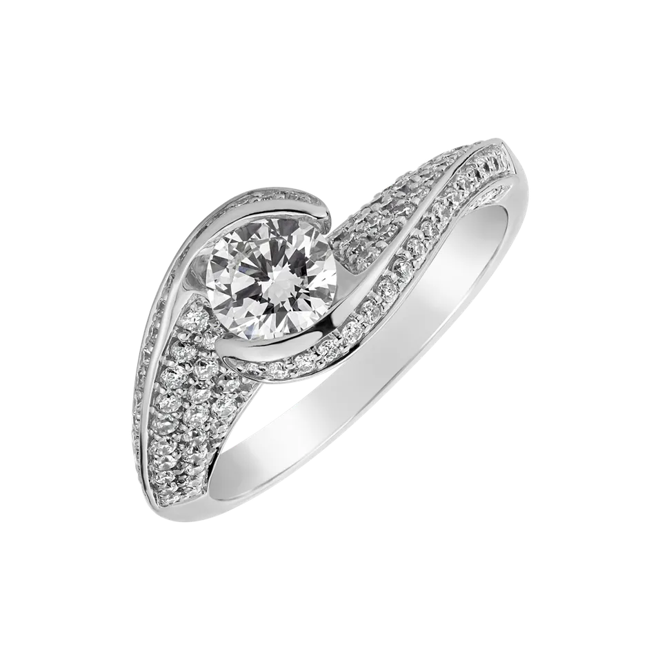 Diamond ring Noémie