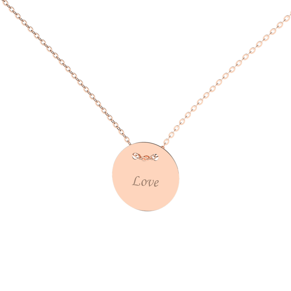 Diamond necklace Love Splendor