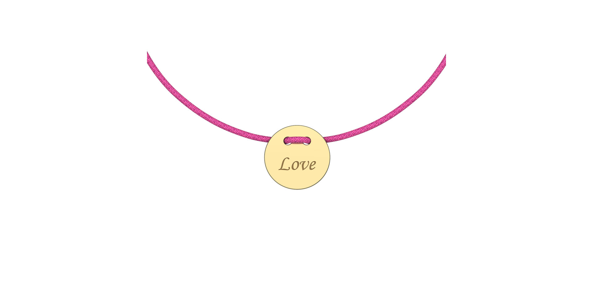 Diamond bracelet Love