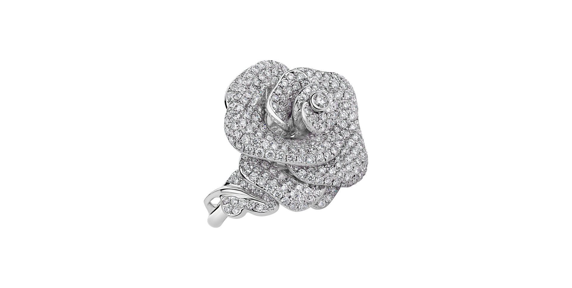 Diamond ring Infinity Rose