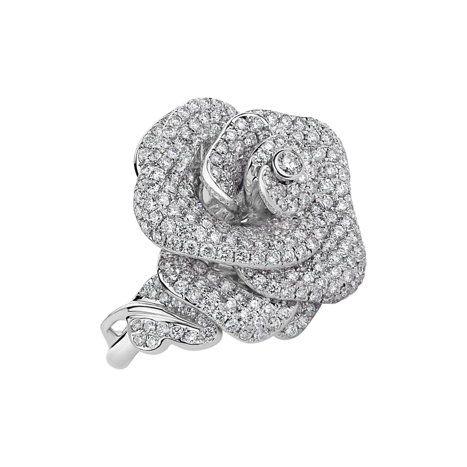 Diamond ring Infinity Rose
